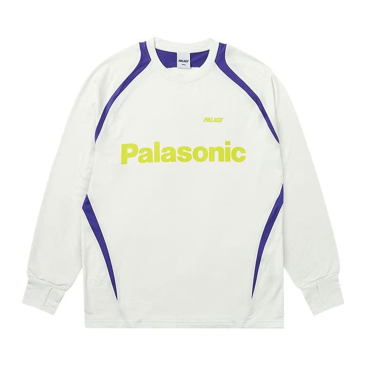 Palace Trail Runner Long-Sleeve White