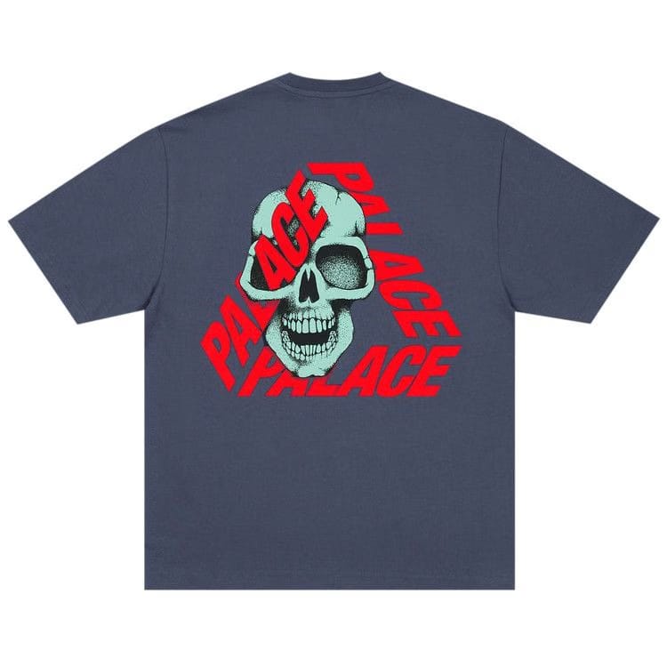 Palace P3 Skull T-Shirt Navy