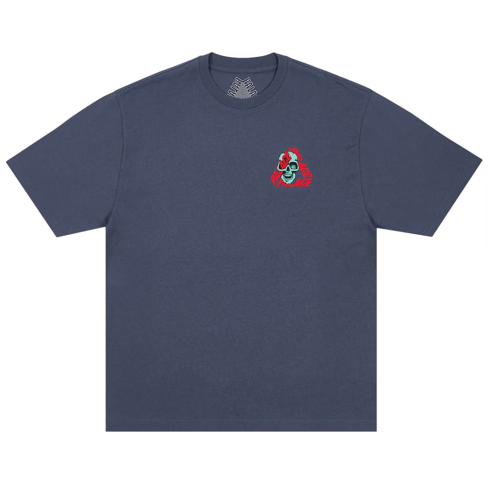 Palace P3 Skull T-Shirt Navy