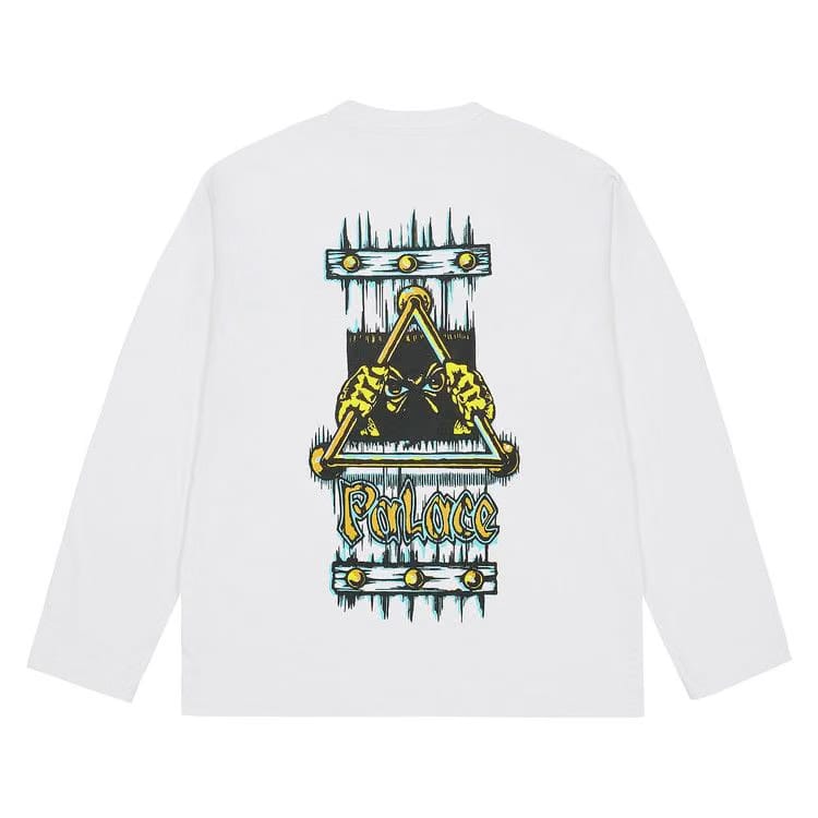 Palace Lock In Long-Sleeve White