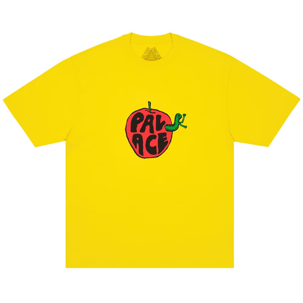 Palace Bad Apple T-Shirt Big Yellow