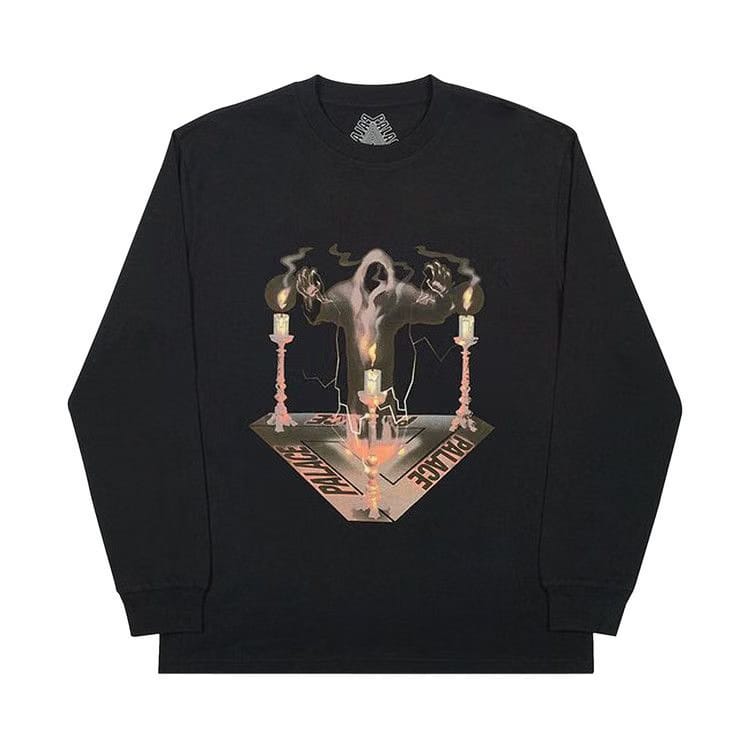 Palace Spooked Long-Sleeve Black