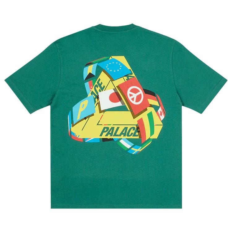 Palace Tri-Flag T-Shirt Green