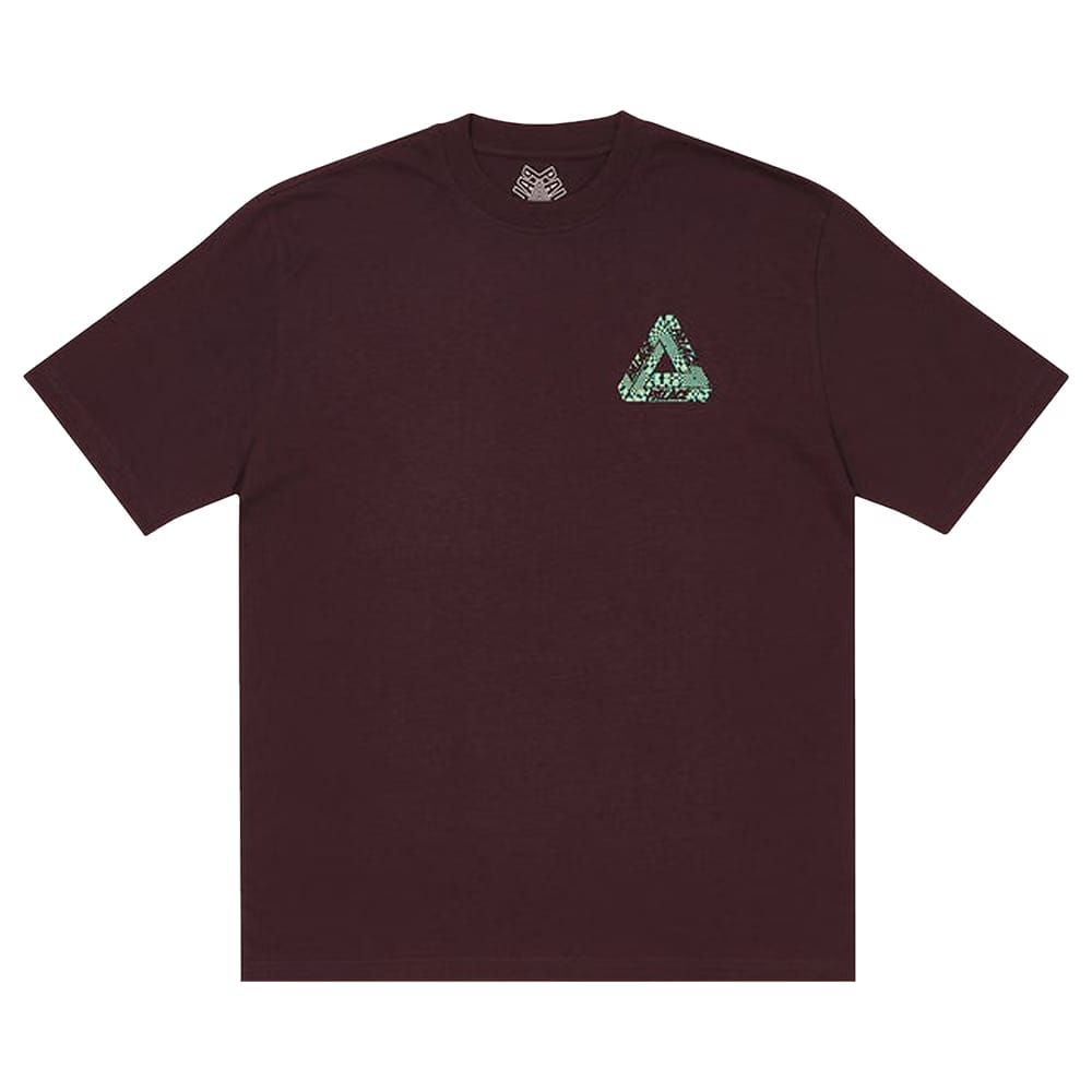 Palace Tri-Eye T-Shirt Burgundy