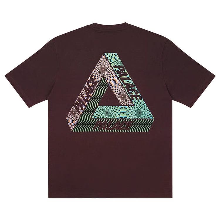 Palace Tri-Eye T-Shirt Burgundy