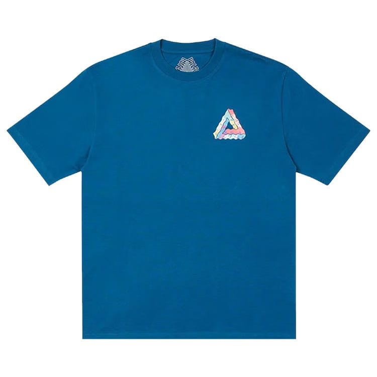 Palace Tri-Visions T-Shirt Blue