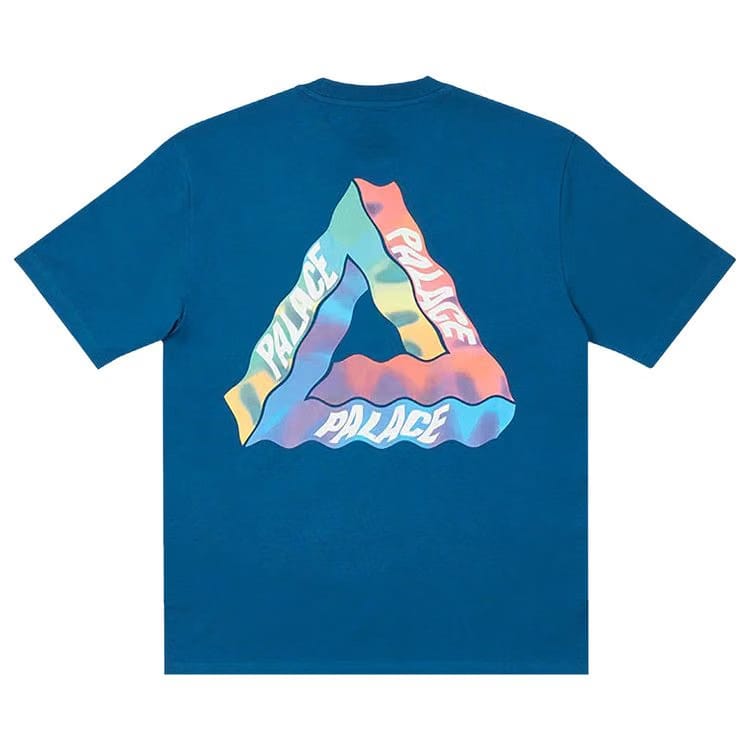Palace Tri-Visions T-Shirt Blue