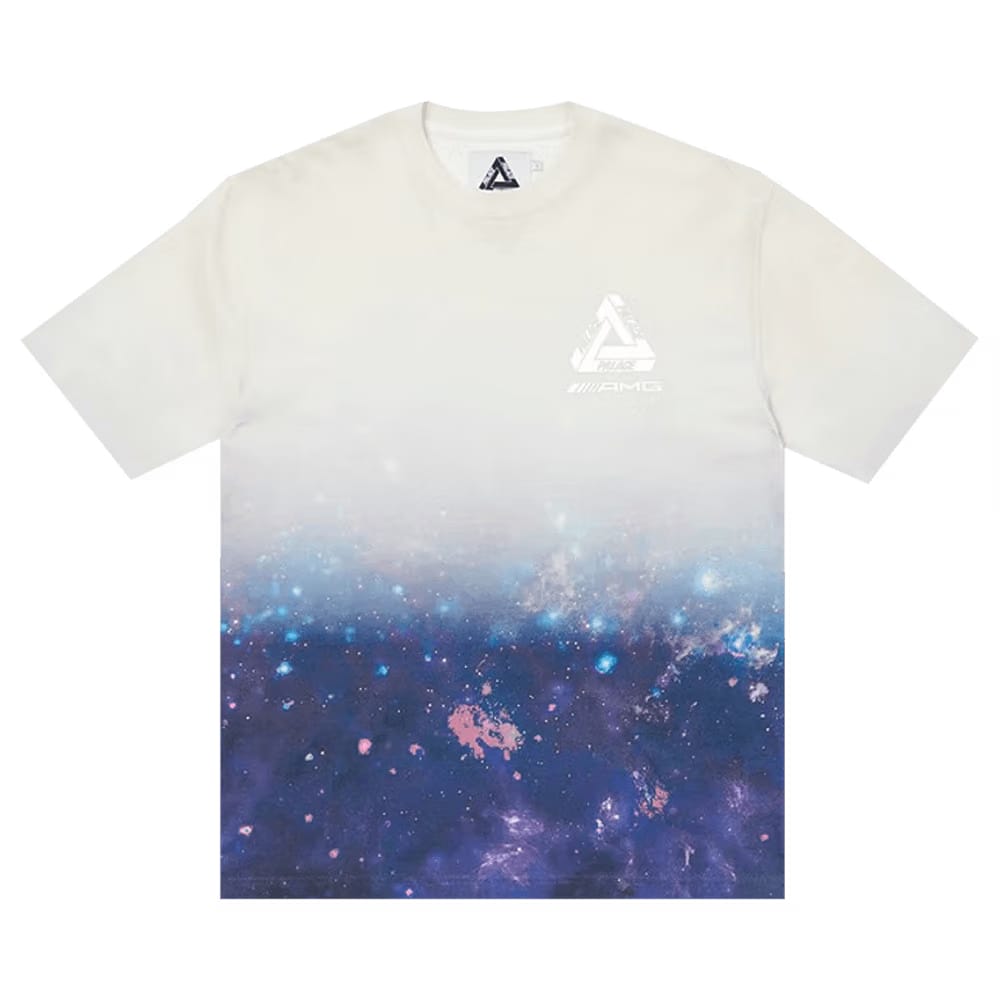 Palace x AMG 2.0 Tokyo T-Shirt Tan/Blue