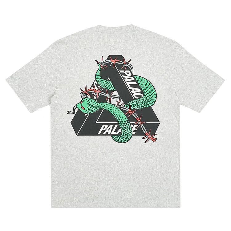 Palace Hesh Mit Fresh T-Shirt Grey Marl