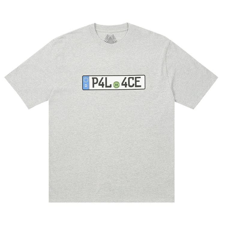 Palace Plate T-Shirt Grey Marl