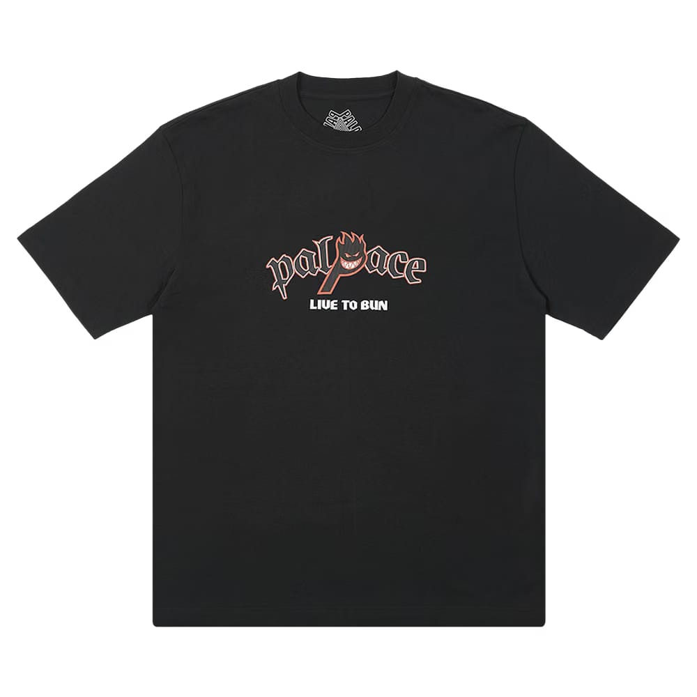 Palace x Spitfire P-Head T-Shirt Black