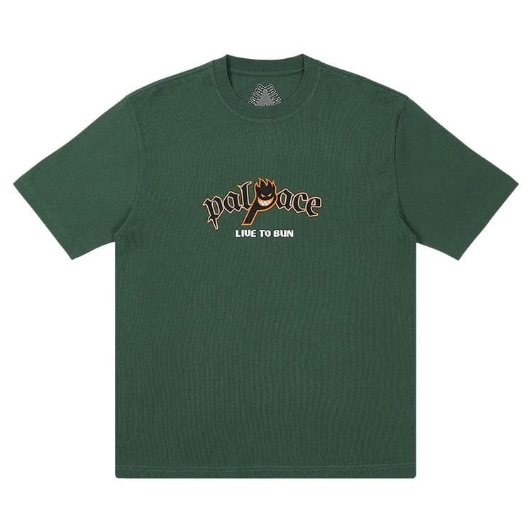 Palace x Spitfire P-Head T-Shirt Green
