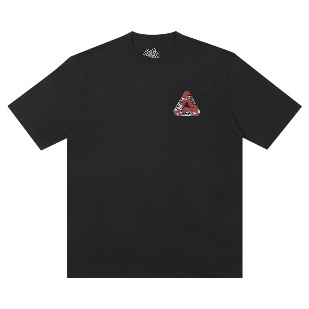 Palace Jungle Camo Tri-Ferg T-Shirt Black