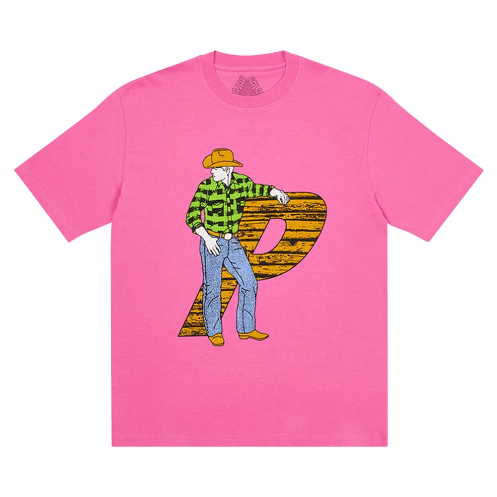 Palace Saddle Up T-Shirt Pink