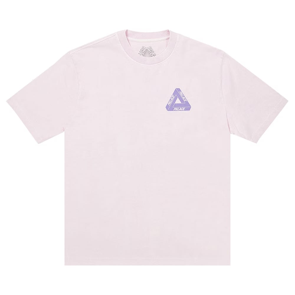 Palace Reacto Tri-Ferg T-Shirt Pink