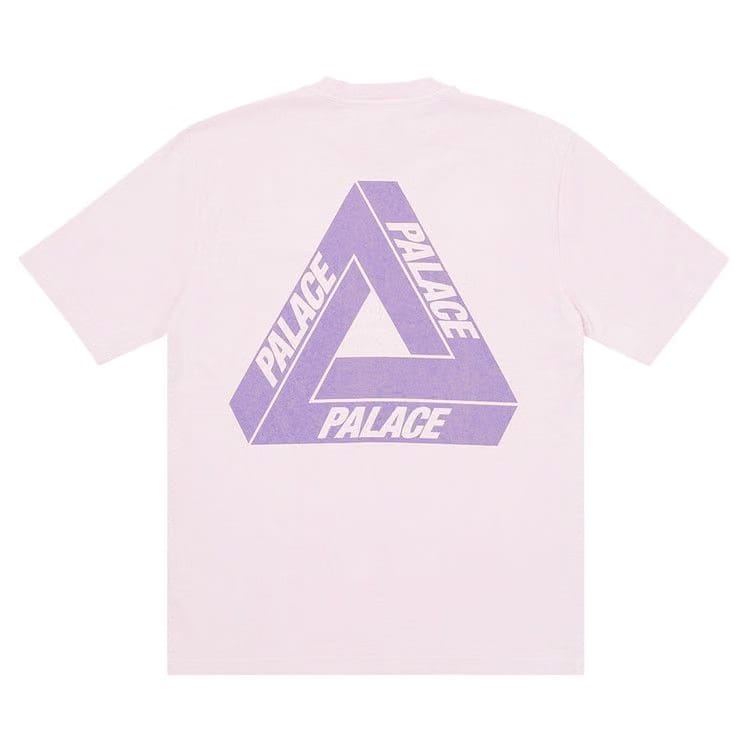 Palace Reacto Tri-Ferg T-Shirt Pink