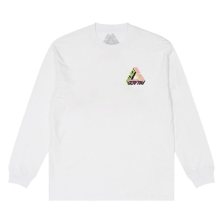 Palace P-3D Longsleeve White