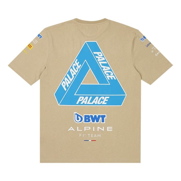 Palace x Kappa For Alpine T-Shirt Tan