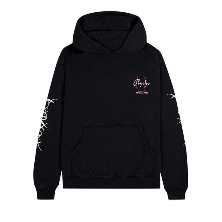 Brain Dead Psycho Meditation Hoodie Black