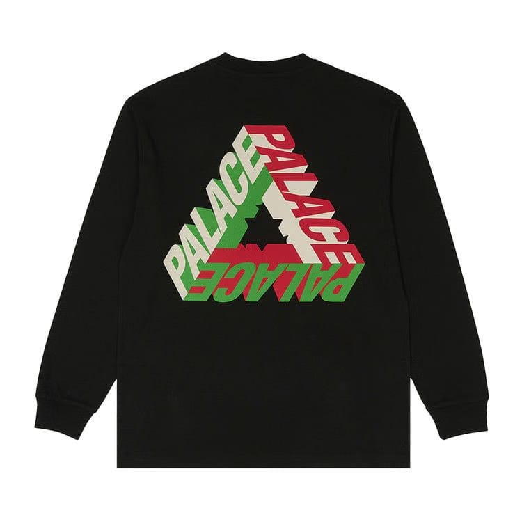 Palace P-3D Longsleeve Black