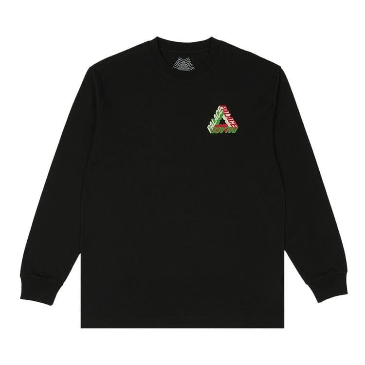 Palace P-3D Longsleeve Black