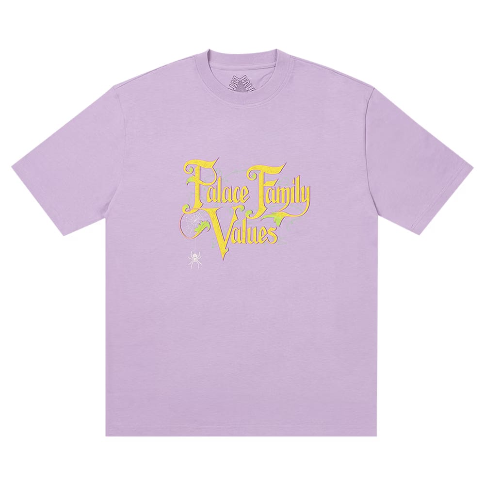 Palace Family Values T-Shirt Light Purple
