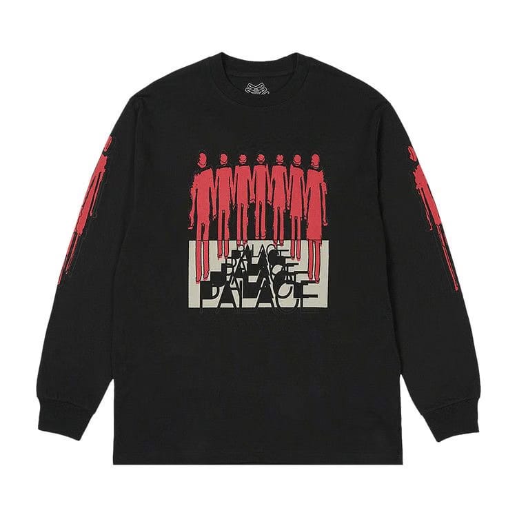 Palace Repeater Long-Sleeve Black