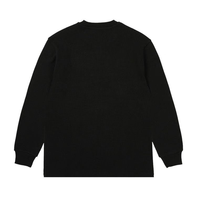 Palace Waffle Long-Sleeve Black