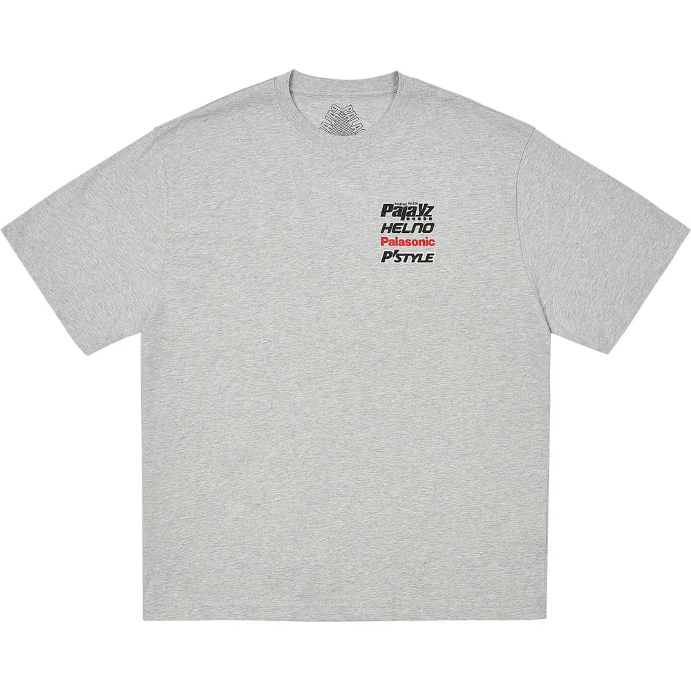 Palace Racey T-Shirt Grey Marl