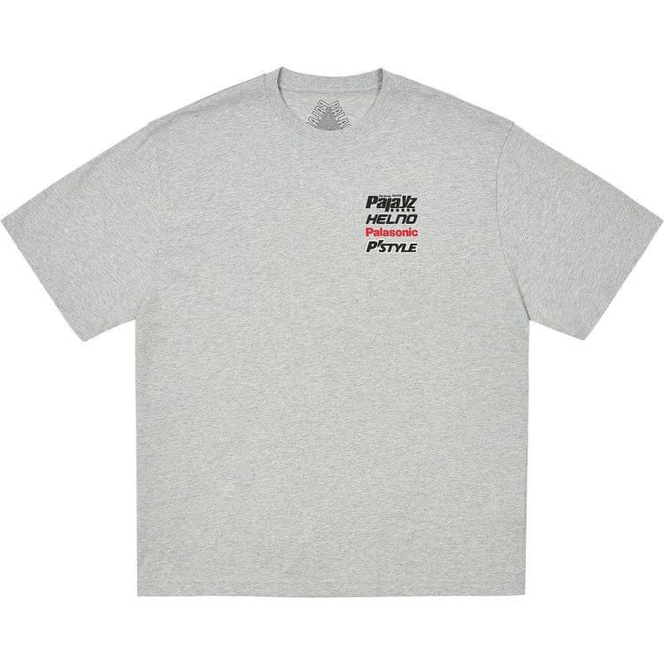 Palace Racey T-Shirt Grey Marl