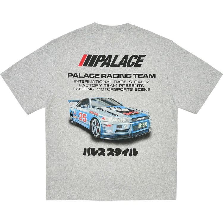 Palace Racey T-Shirt Grey Marl