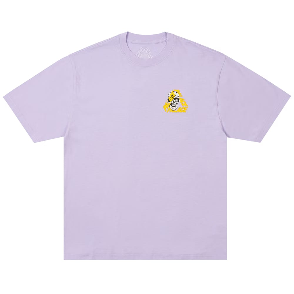 Palace P3 Skull T-Shirt Pastel Purple