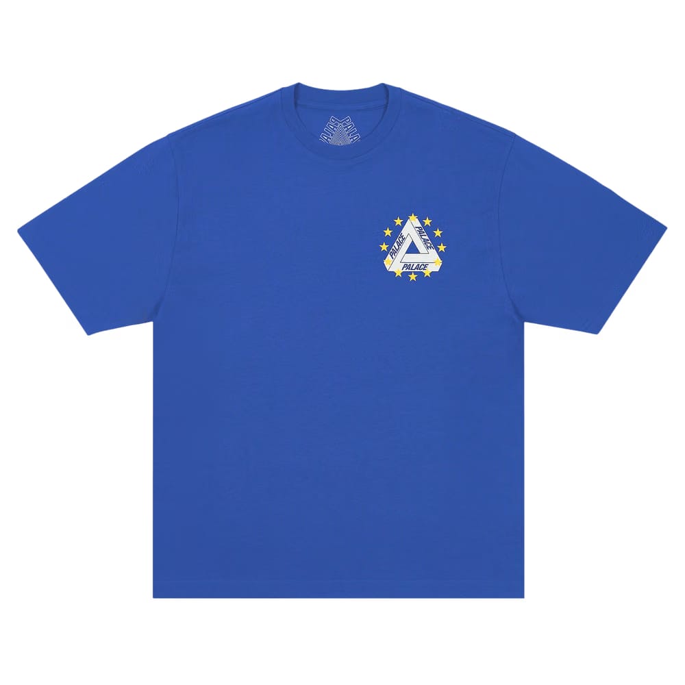 Palace Eu Tri T-Shirt Blue Berry
