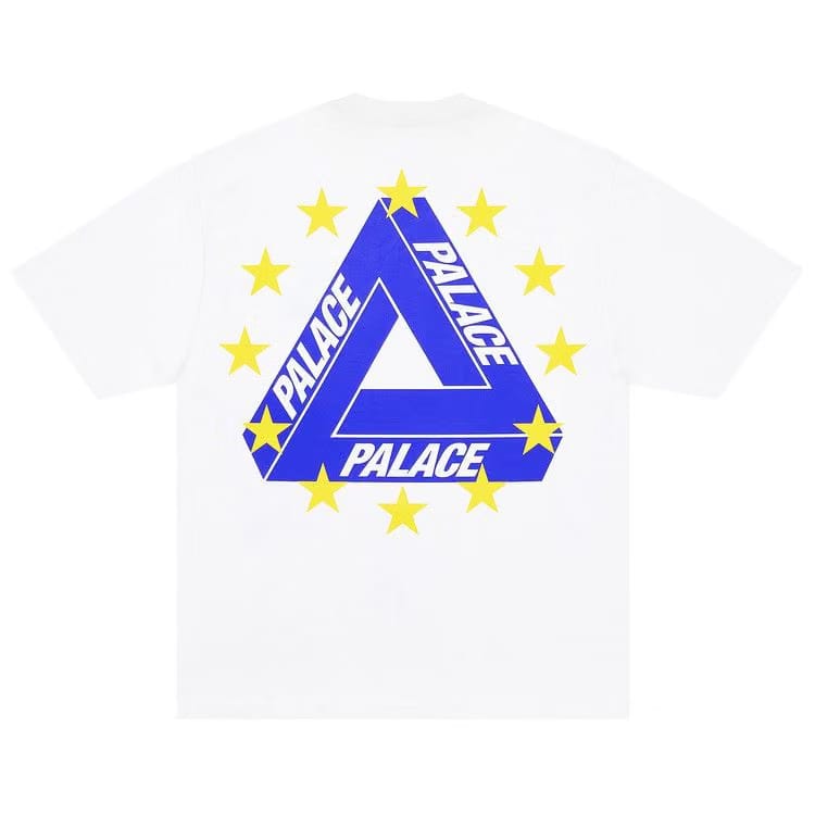 Palace Eu Tri T-Shirt White