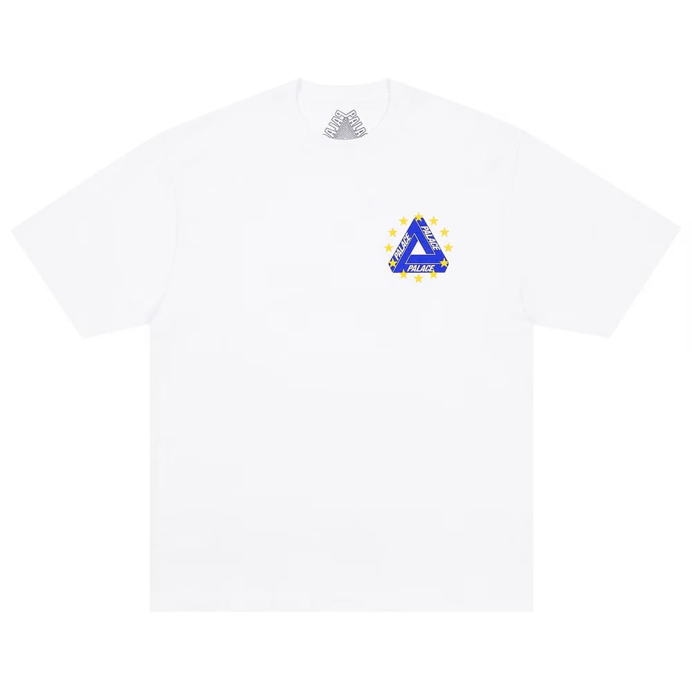 Palace Eu Tri T-Shirt White