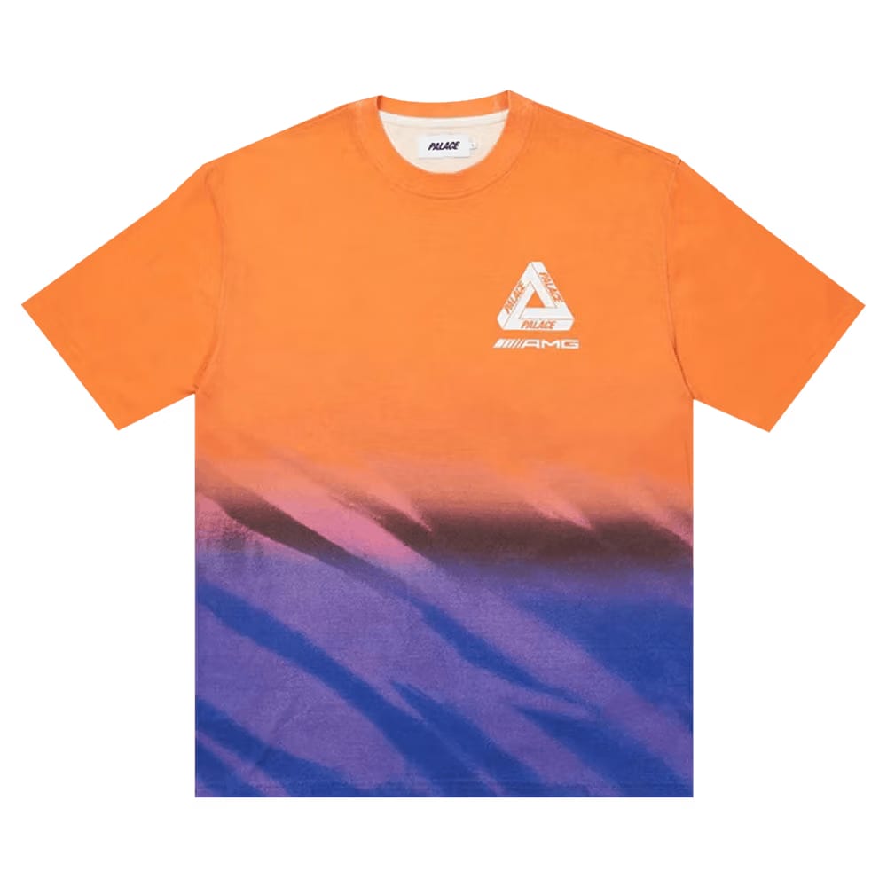 Palace x AMG 2.0 London T-Shirt Orange/Purple