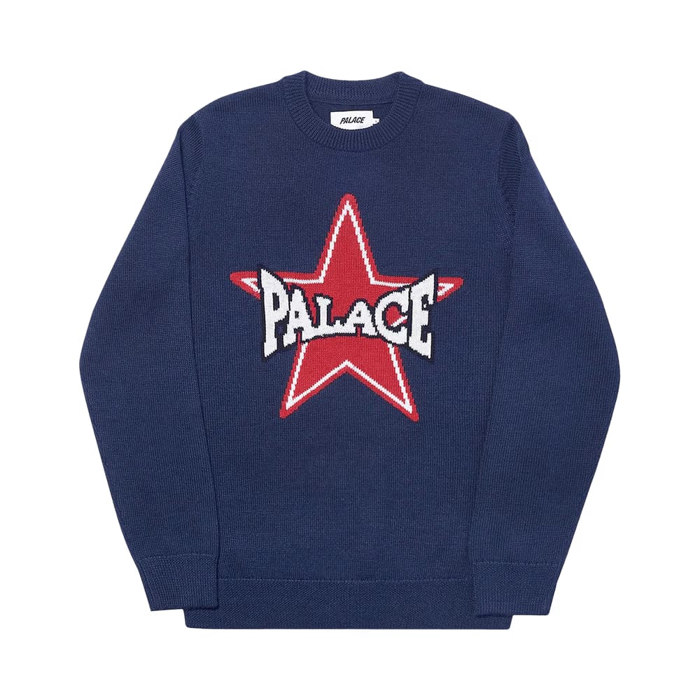 Palace Star Knit Navy