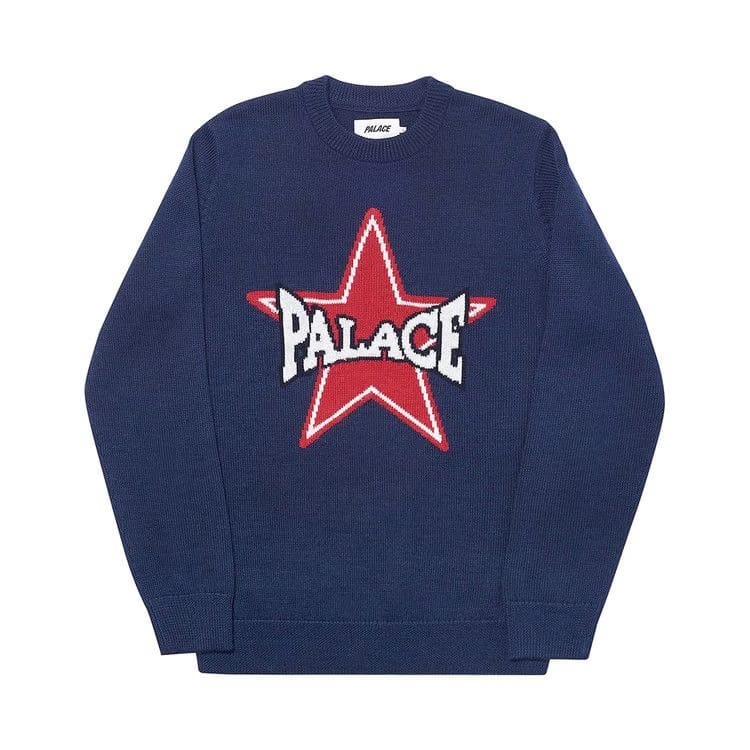 Palace Star Knit Navy