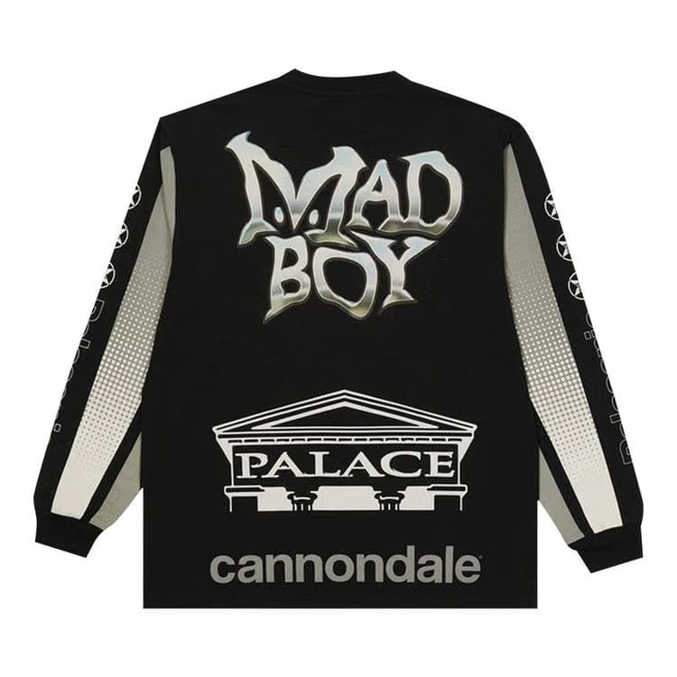 Palace x Cannondale Mad Boy Long-Sleeve Black