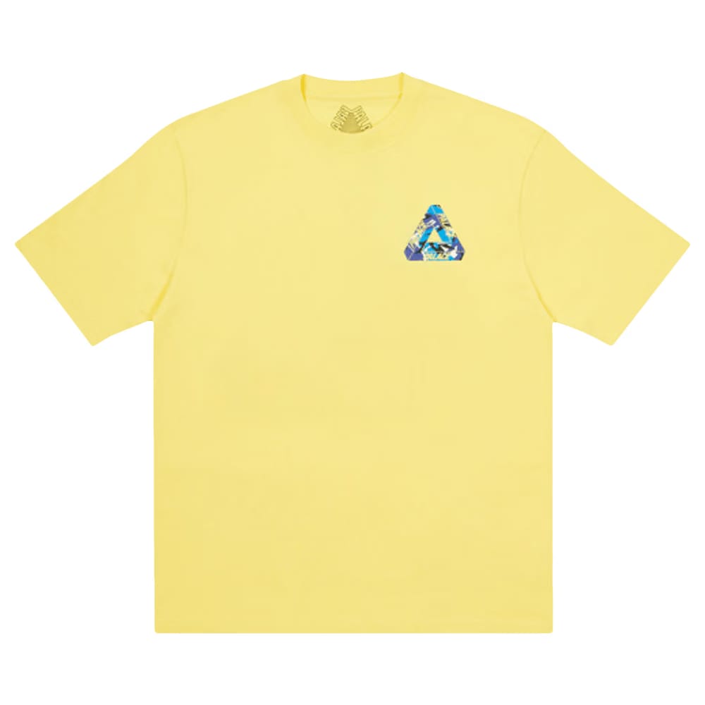 Palace Tri-Camo T-Shirt Pale Yellow