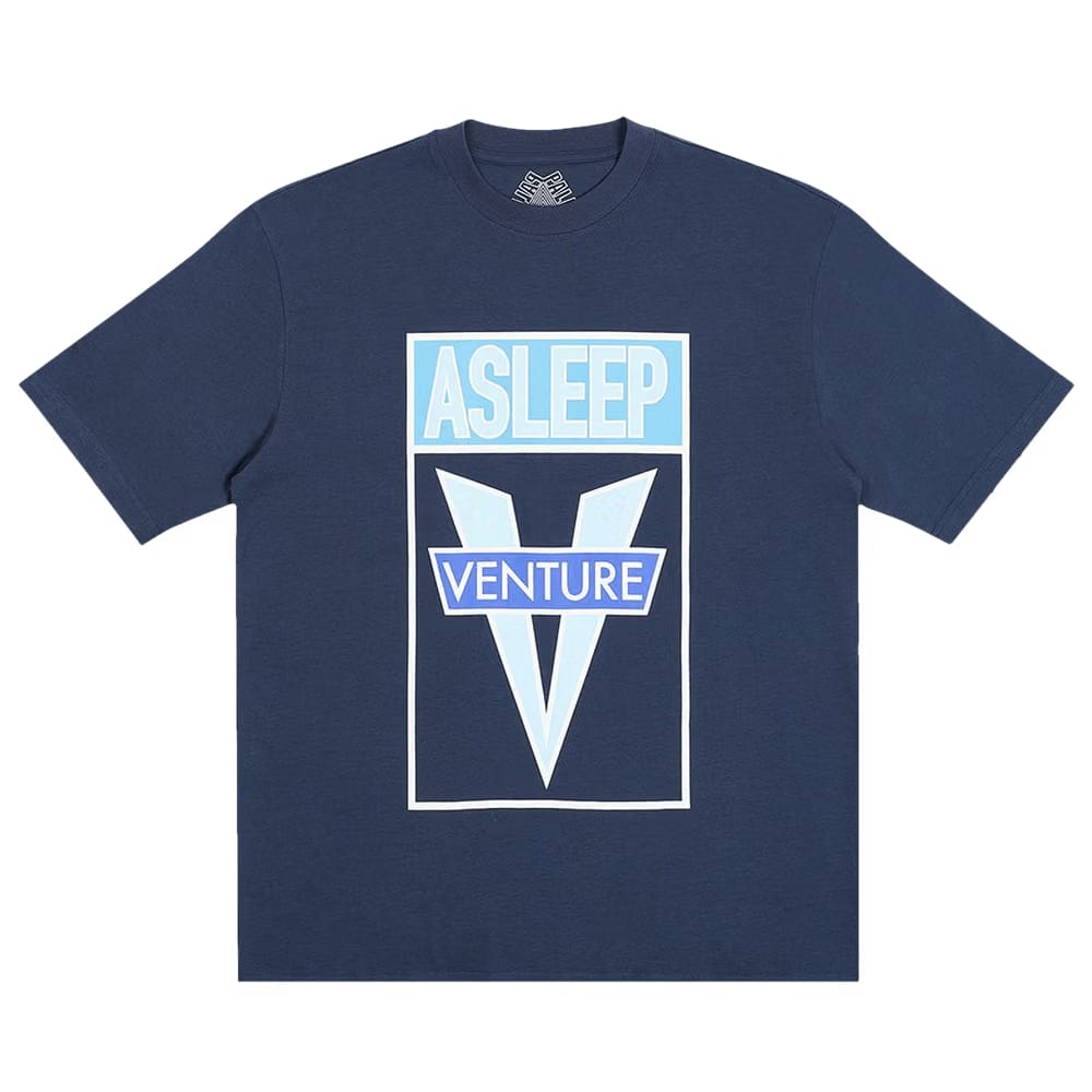 Palace Asleep To Venture T-Shirt Navy