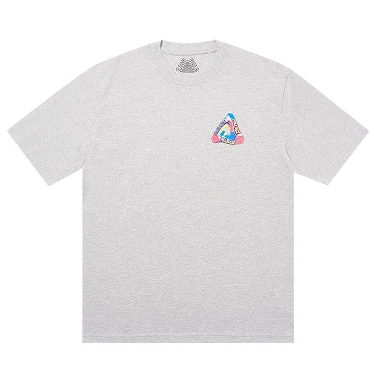 Palace I Don't Skate On A Sunday T-Shirt Grey Marl
