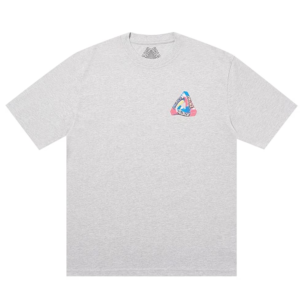 Palace I Don't Skate On A Sunday T-Shirt Grey Marl