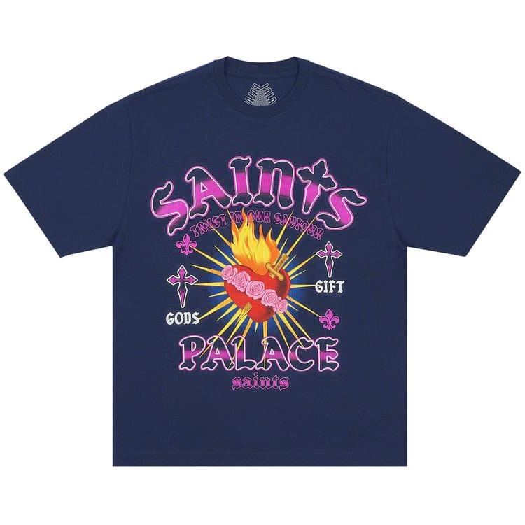 Palace Gods Gift T-Shirt Navy