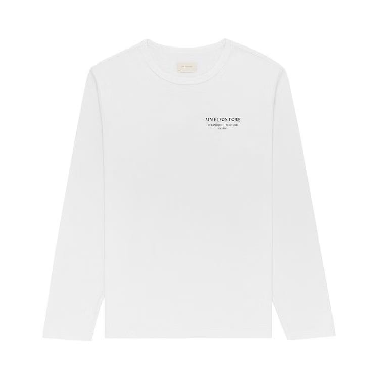 Aimé Leon Dore Long-Sleeve Artiste T-Shirt Bright White