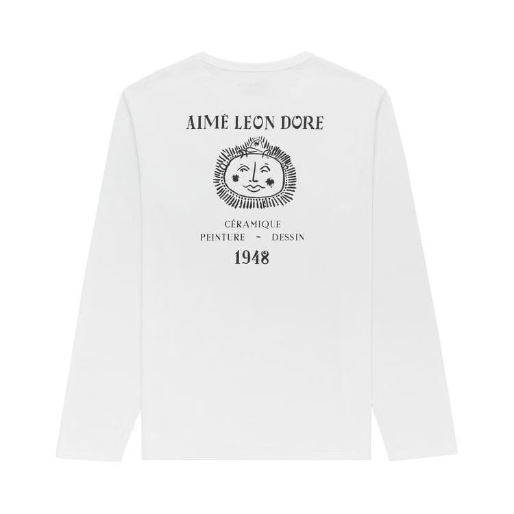Aimé Leon Dore Long-Sleeve Artiste T-Shirt Bright White