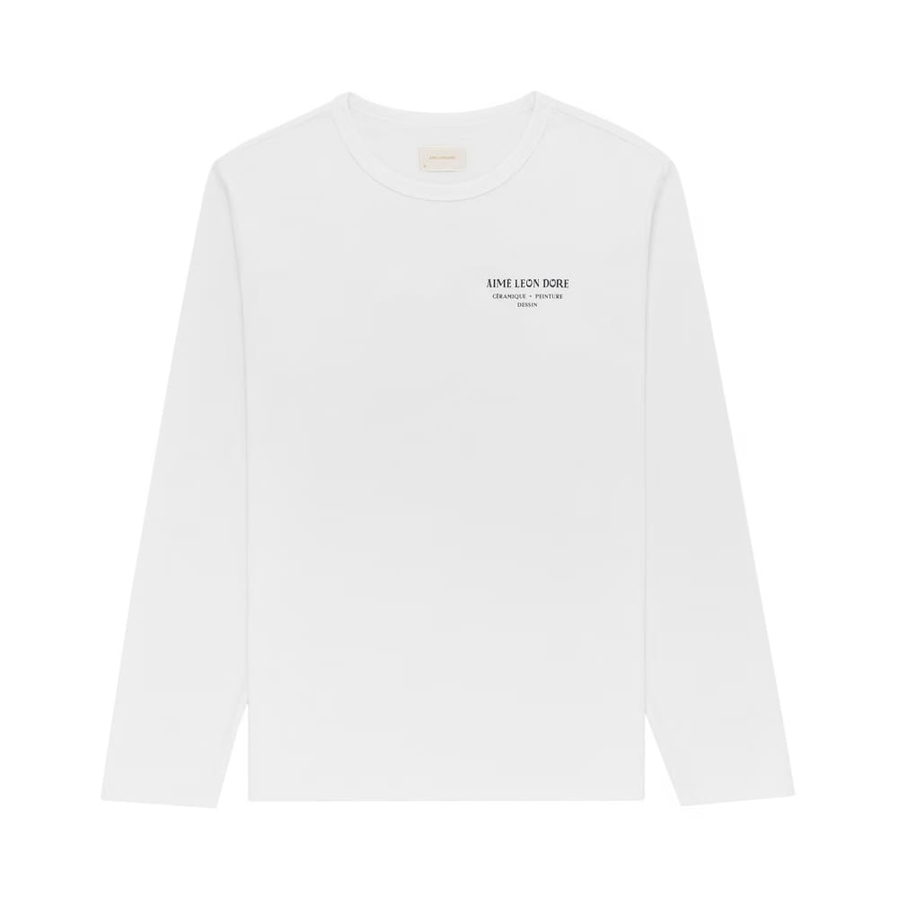 Aimé Leon Dore Long-Sleeve Artiste T-Shirt Bright White