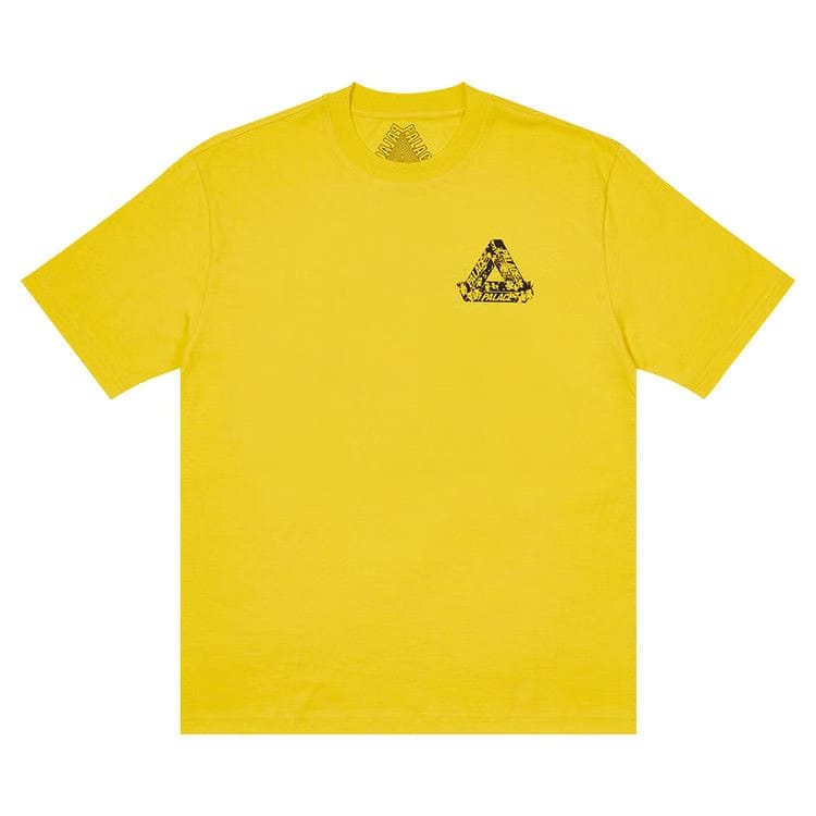Palace Tri-Heads T-Shirt Yellow
