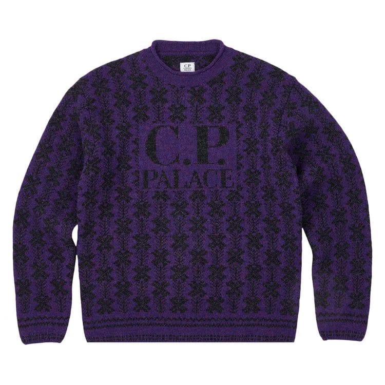 Palace x C.P. Company Lambswool Knit Purple