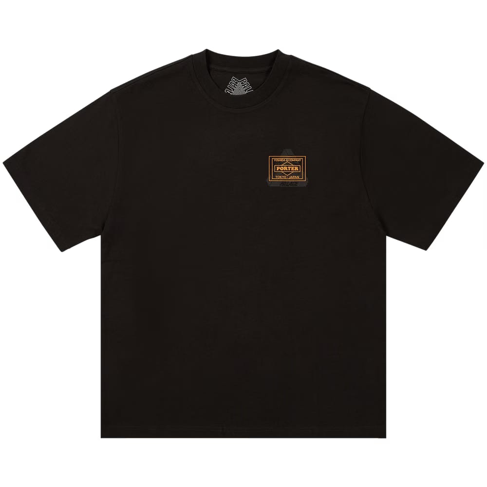 Palace x Porter-Yoshida & Co. Logo T-Shirt Black